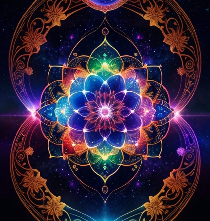 12. Czakra korony – połączenie z Boskim Bytem